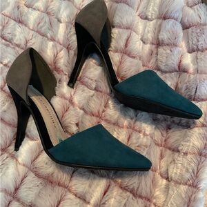 Ladies two tone heels
